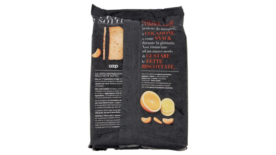 Fette Sottili Agrumate Con Limone, Arancia E Mandarino 150 G