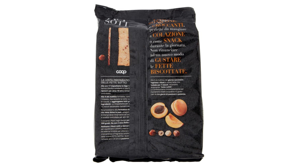 Fette Sottili Fruttate Con Albicocche E Nocciole 150 G