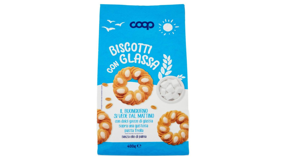 Biscotti Con Glassa 400 G
