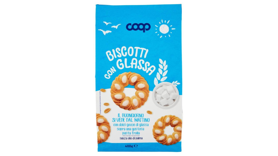 Biscotti Con Glassa 400 G