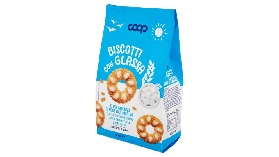 Biscotti Con Glassa 400 G