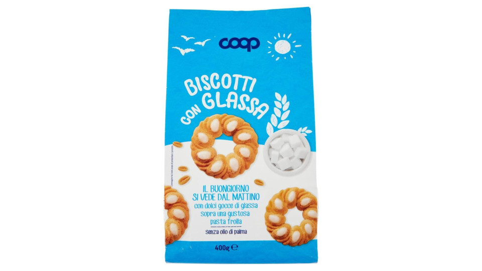 Biscotti Con Glassa 400 G