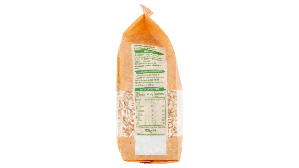 Farro Soffiato Al Miele Integrale Biologico 200 G