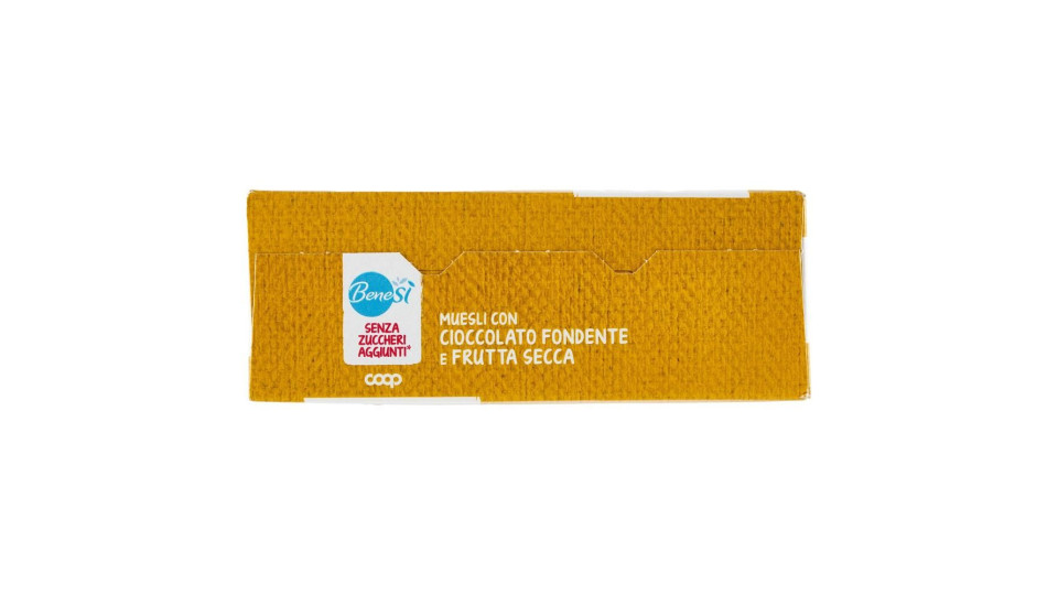 Senza Zuccheri Aggiunti* Muesli Con Cioccolato Fondente E Frutta Secca 375 G