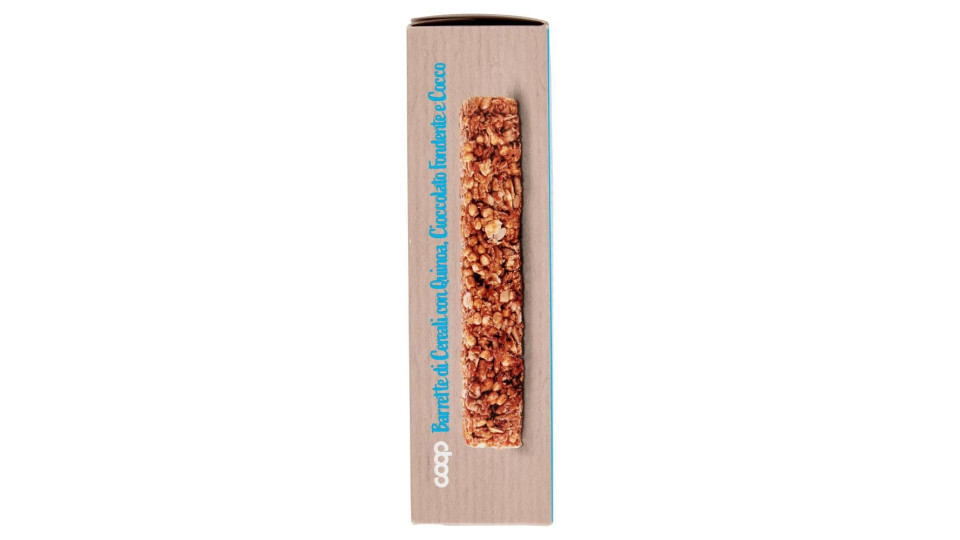 Barrette Di Cereali Con Quinoa, Cioccolato Fondente E Cocco 4 X 28 G