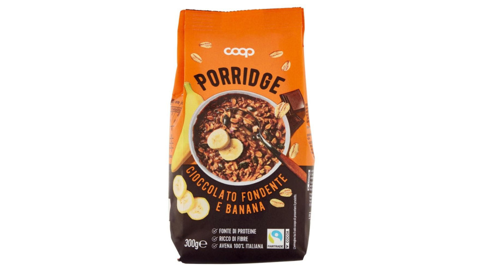 Porridge Cioccolato Fondente E Banana 300 G
