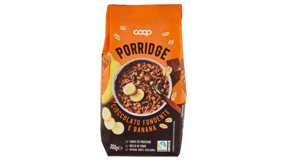 Porridge Cioccolato Fondente E Banana 300 G