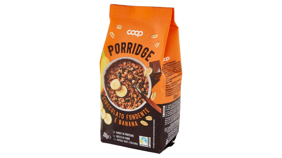 Porridge Cioccolato Fondente E Banana 300 G