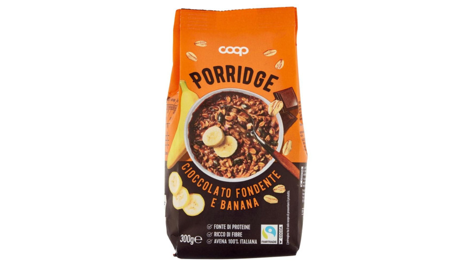 Porridge Cioccolato Fondente E Banana 300 G