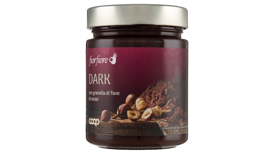 Dark Con Granella Di Fave Di Cacao 330 G