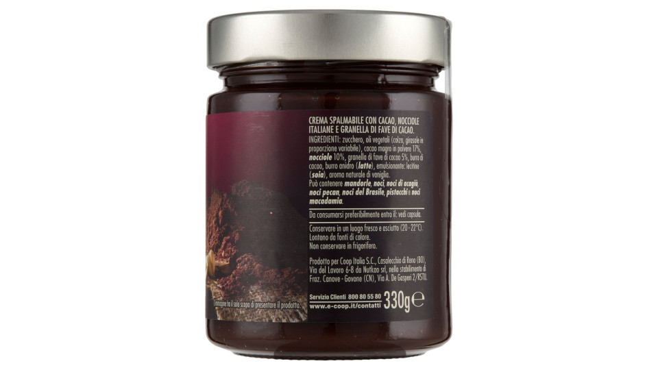 Dark Con Granella Di Fave Di Cacao 330 G