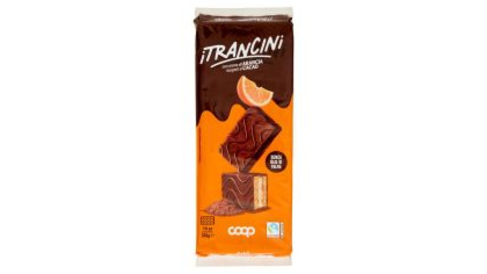 I Trancini Con Crema All'arancia Ricoperti Al Cacao 10 X 35 G