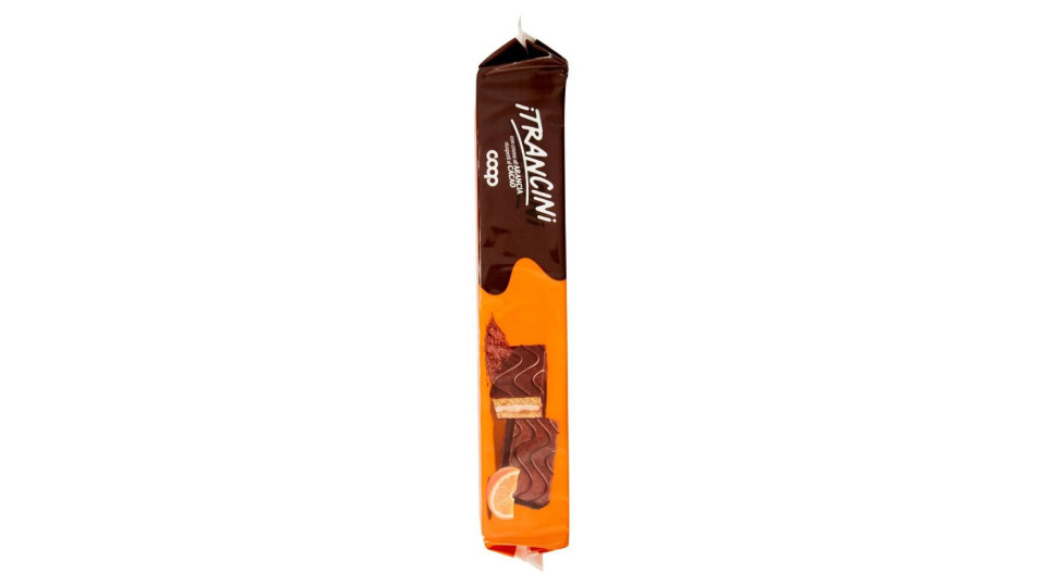 I Trancini Con Crema All'arancia Ricoperti Al Cacao 10 X 35 G