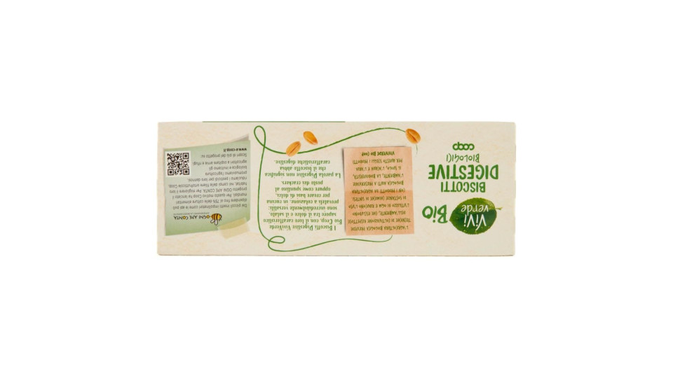 Biscotti Digestive Biologici 400 G