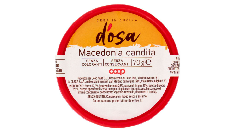 Macedonia Candita 70 G