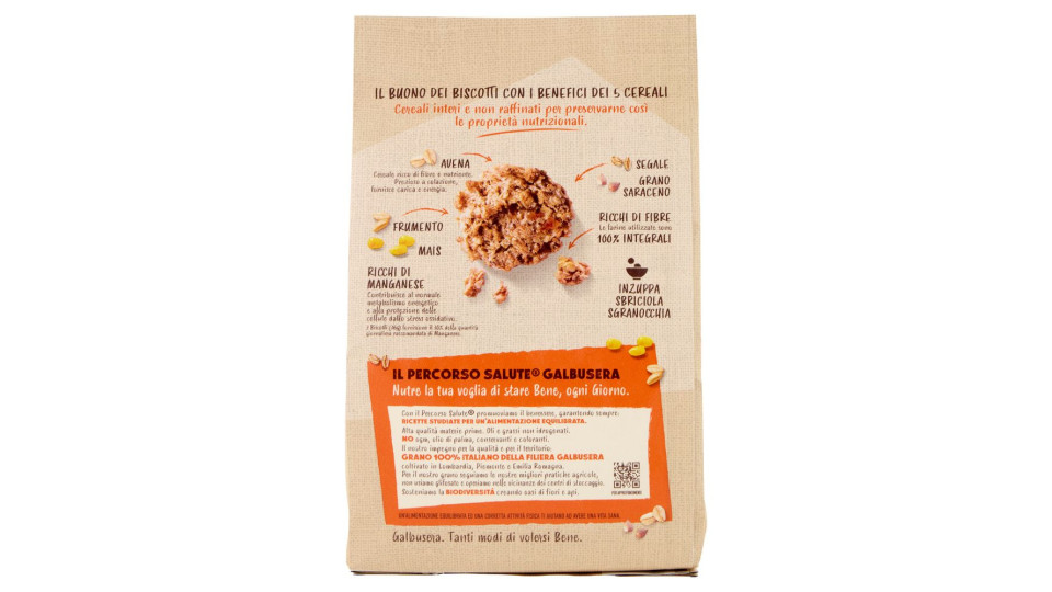 Galbusera Cereali G Granola E Frolla Con Albicocca, Arance E Mandorle 300 G