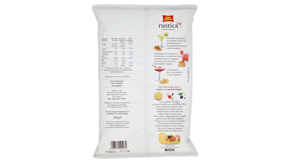 San Carlo Rustica 190 G