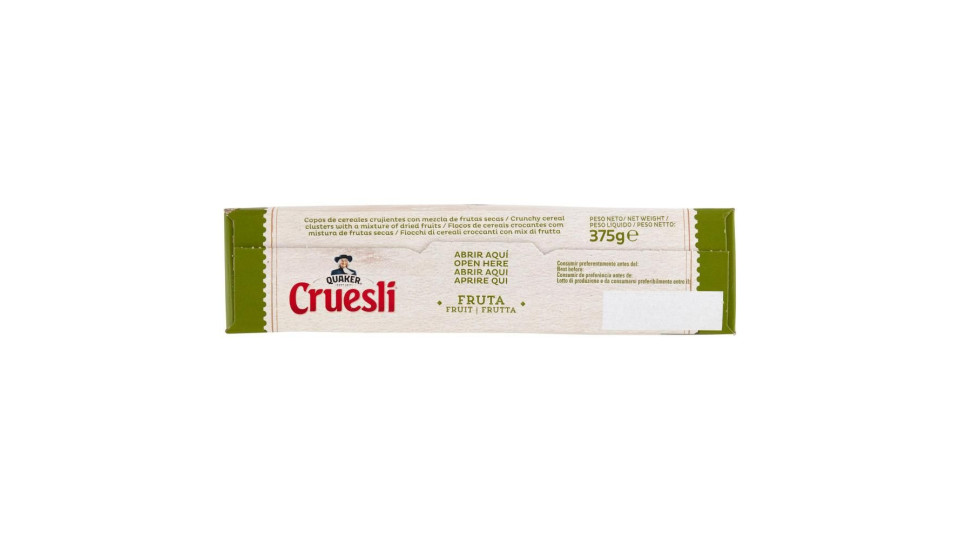 Quaker Cruesli Frutta 375 G