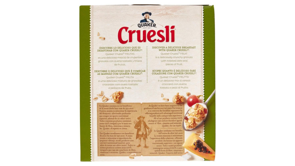 Quaker Cruesli Frutta 375 G