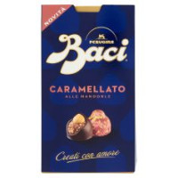 Baci Perugina Caramellato Alle Mandorle Cioccolatini Fondenti Ripieni Al Gianduia Scatola 200g