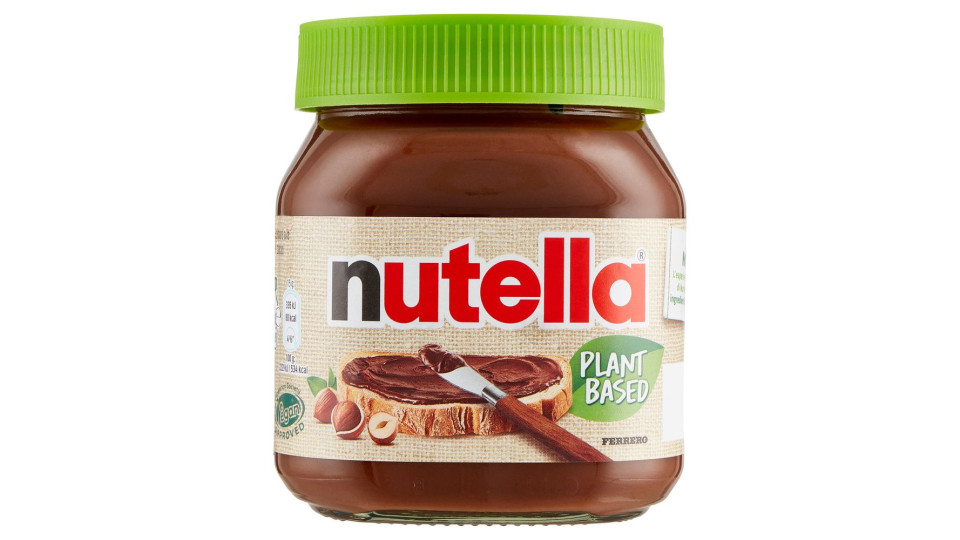 Nutella Plant Based L'esperienza Inconfondibile Di Nutella Con Ingredienti Di Origine Vegetale 350g