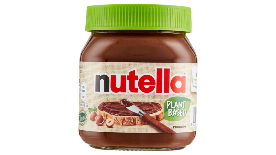 Nutella Plant Based L'esperienza Inconfondibile Di Nutella Con Ingredienti Di Origine Vegetale 350g