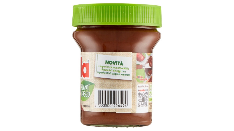 Nutella Plant Based L'esperienza Inconfondibile Di Nutella Con Ingredienti Di Origine Vegetale 350g