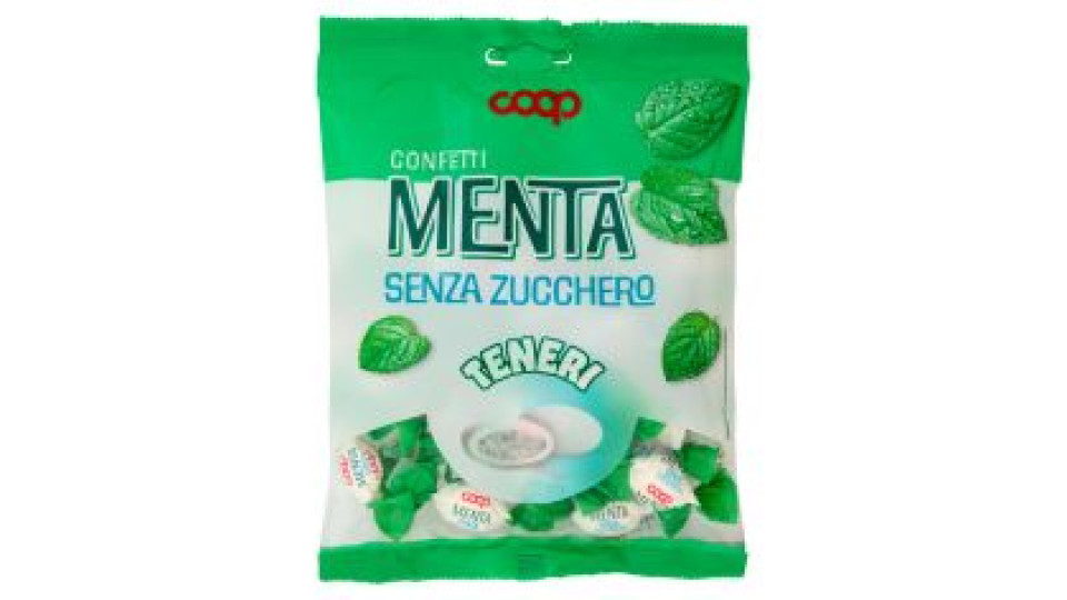 Confetti Menta Senza Zucchero Teneri 75 G