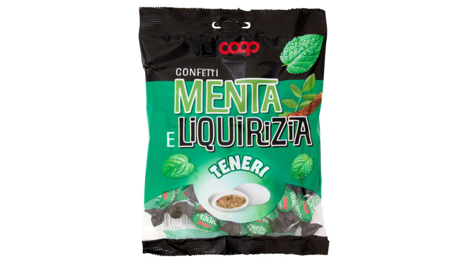 Confetti Menta E Liquirizia Teneri 100 G