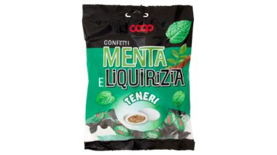 Confetti Menta E Liquirizia Teneri 100 G