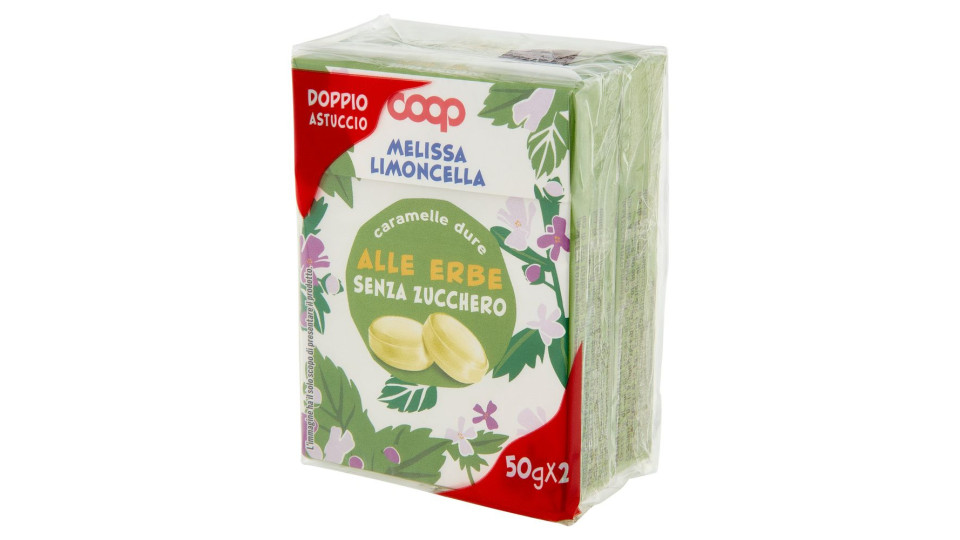 Caramelle Dure Alle Erbe Senza Zucchero Melissa Limoncella 2 X 50 G