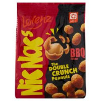 Lorenz Nic Nac's Bbq Arachidi Tostate Ricoperte Da Un Croccante Guscio Al Gusto Bbq 110 G