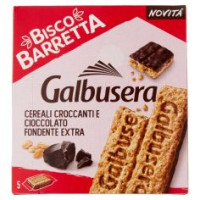 Galbusera Biscobarretta Cereali Croccanti E Cioccolato Fondente Extra 5x46 G