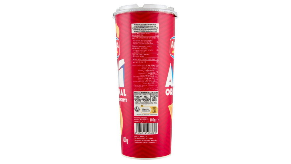 Amica Chips Amì Original Crunchy! 100 G