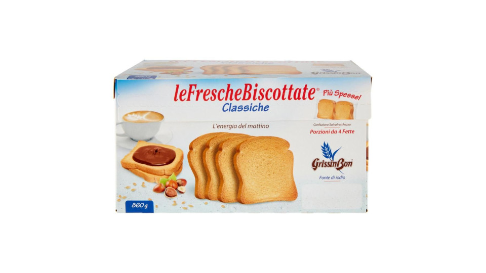 Grissinbon Lefreschebiscottate Classiche 860 G