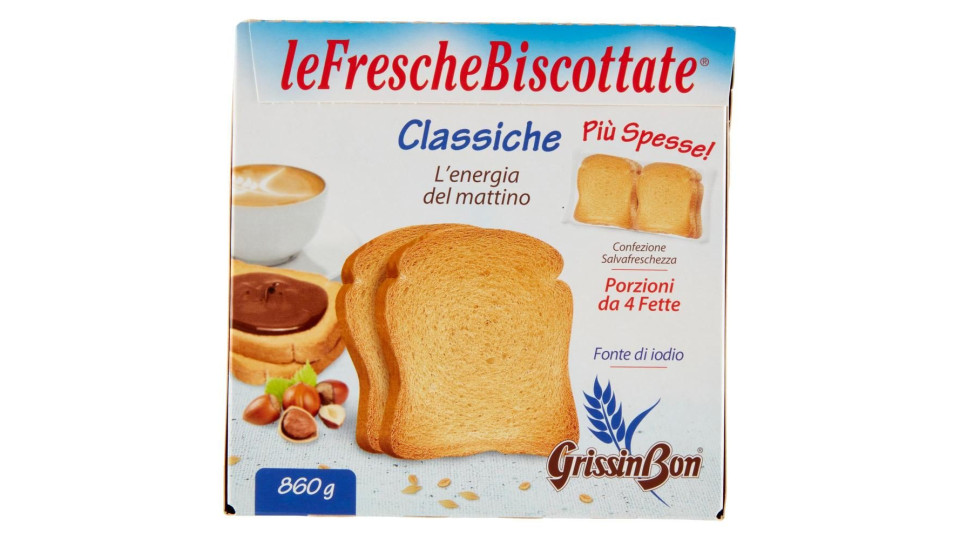 Grissinbon Lefreschebiscottate Classiche 860 G