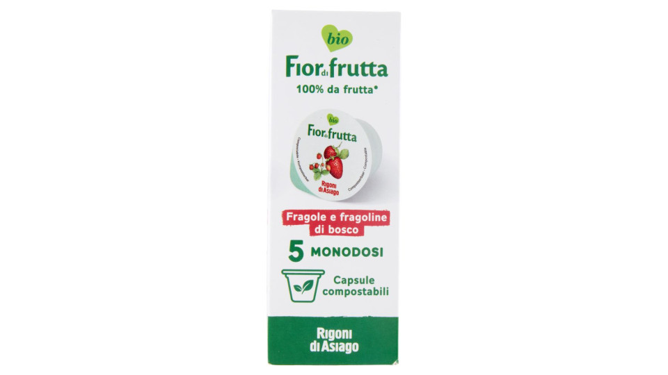 Rigoni Di Asiago Fiordifrutta Fragole E Fragoline Di Bosco Bio 5 X 20 G