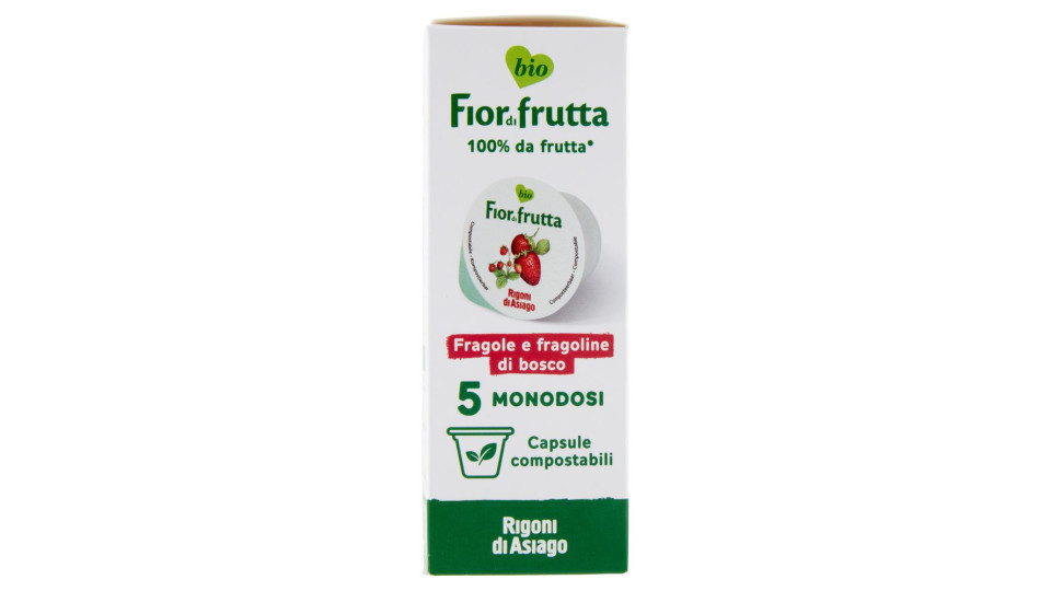 Rigoni Di Asiago Fiordifrutta Fragole E Fragoline Di Bosco Bio 5 X 20 G
