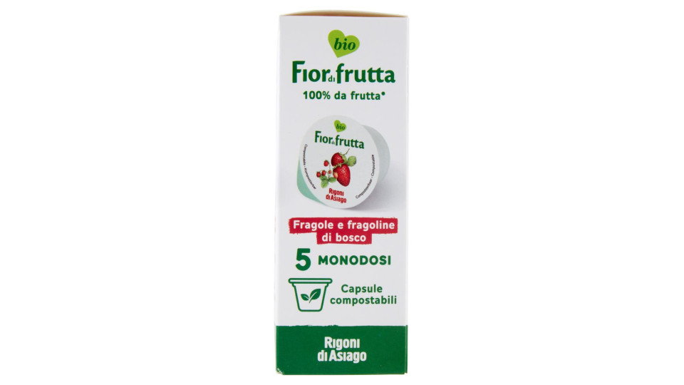 Rigoni Di Asiago Fiordifrutta Fragole E Fragoline Di Bosco Bio 5 X 20 G