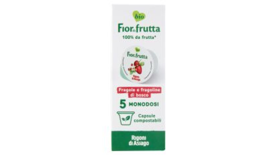 Rigoni Di Asiago Fiordifrutta Fragole E Fragoline Di Bosco Bio 5 X 20 G