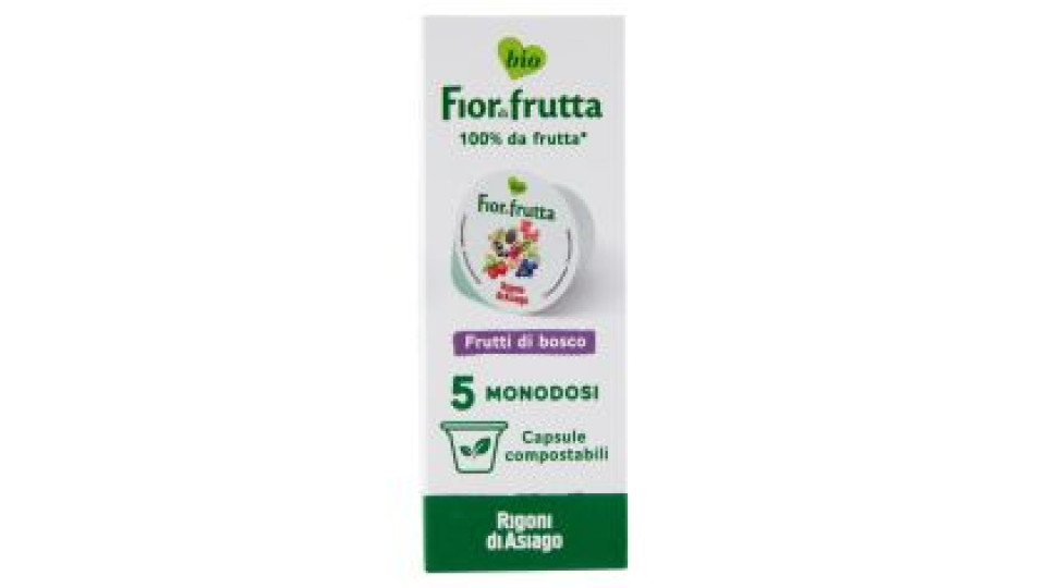 Rigoni Di Asiago Fiordifrutta Frutti Di Bosco Bio 5 X 20 G