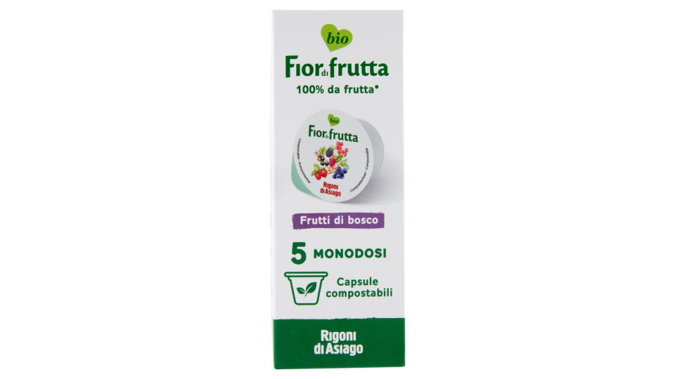Rigoni Di Asiago Fiordifrutta Frutti Di Bosco Bio 5 X 20 G