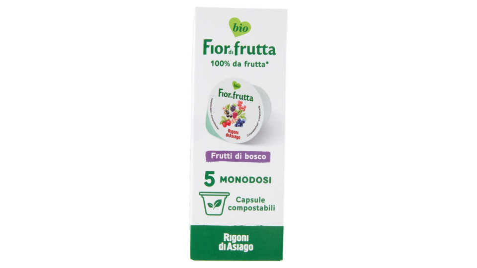 Rigoni Di Asiago Fiordifrutta Frutti Di Bosco Bio 5 X 20 G