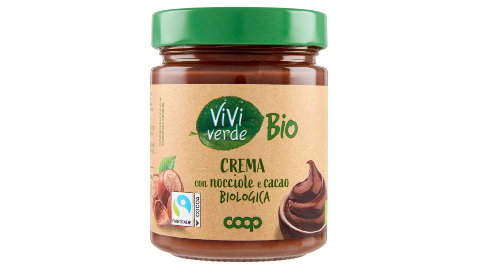 Crema Con Nocciole E Cacao Biologica 330 G