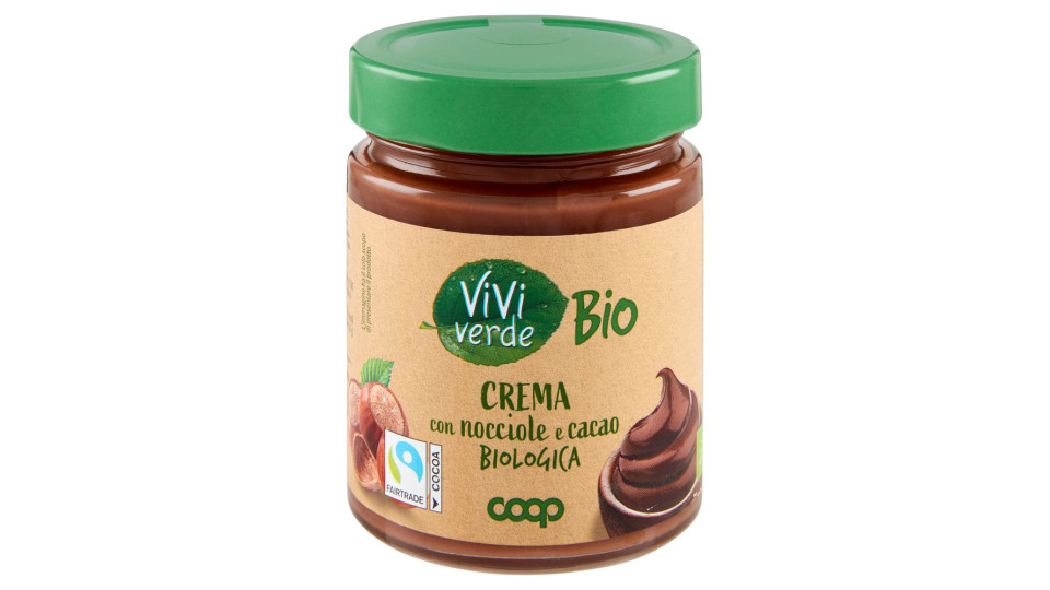 Crema Con Nocciole E Cacao Biologica 330 G