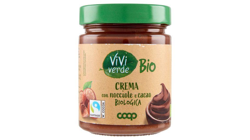 Crema Con Nocciole E Cacao Biologica 330 G