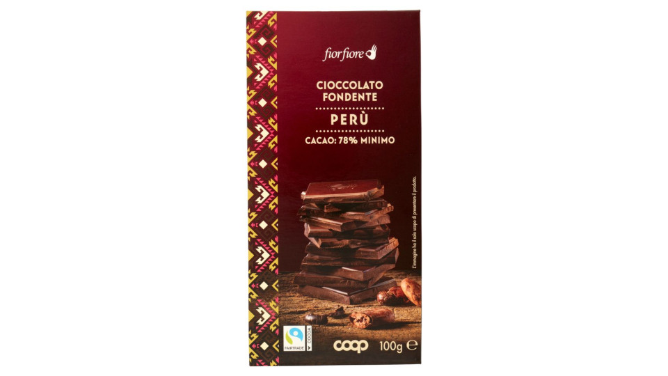 Cioccolato Fondente Perù 100 G