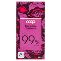 Cioccolato Fondente Cacao: 99% Minimo 100 G