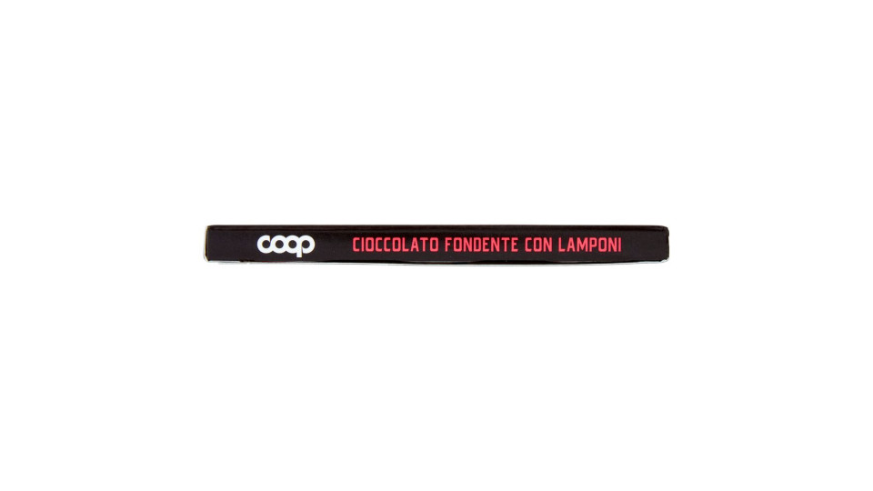 Cioccolato Fondente Con Lamponi 100 G