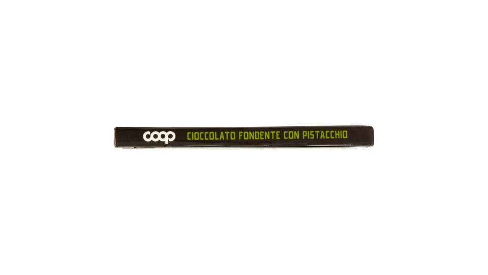 Cioccolato Fondente Con Pistacchio 100 G